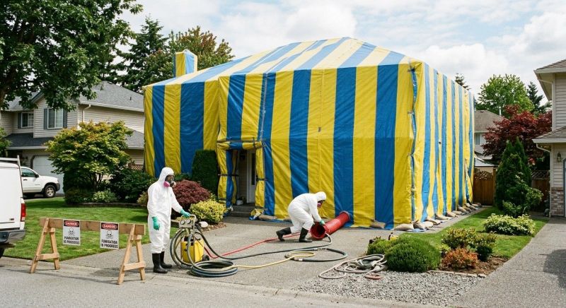 Tent Fumigation in Winston Salem, NC