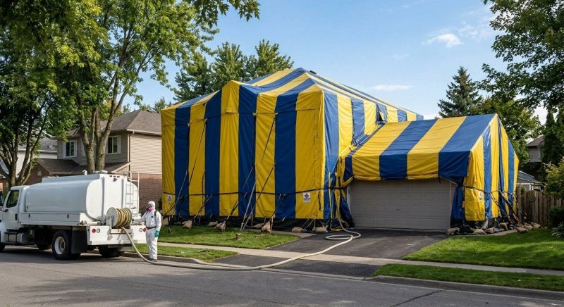 Tent Fumigation in Katy, TX