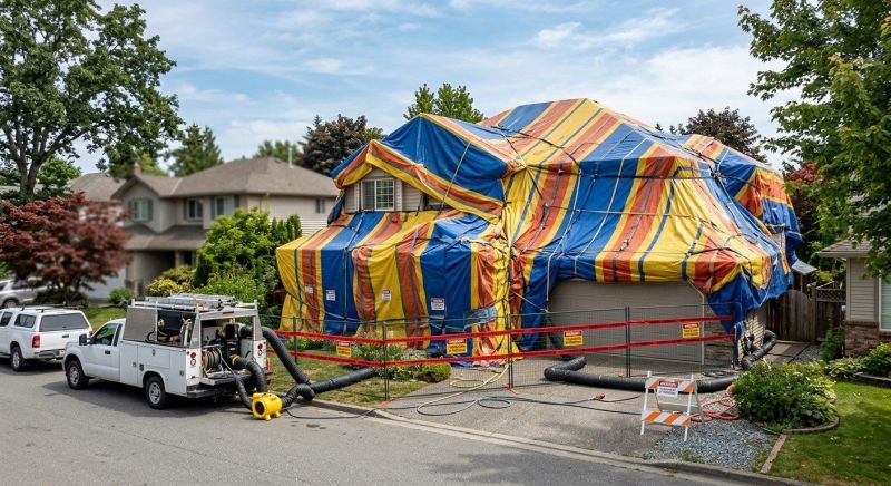 Termite Tenting in Wilmington, NC